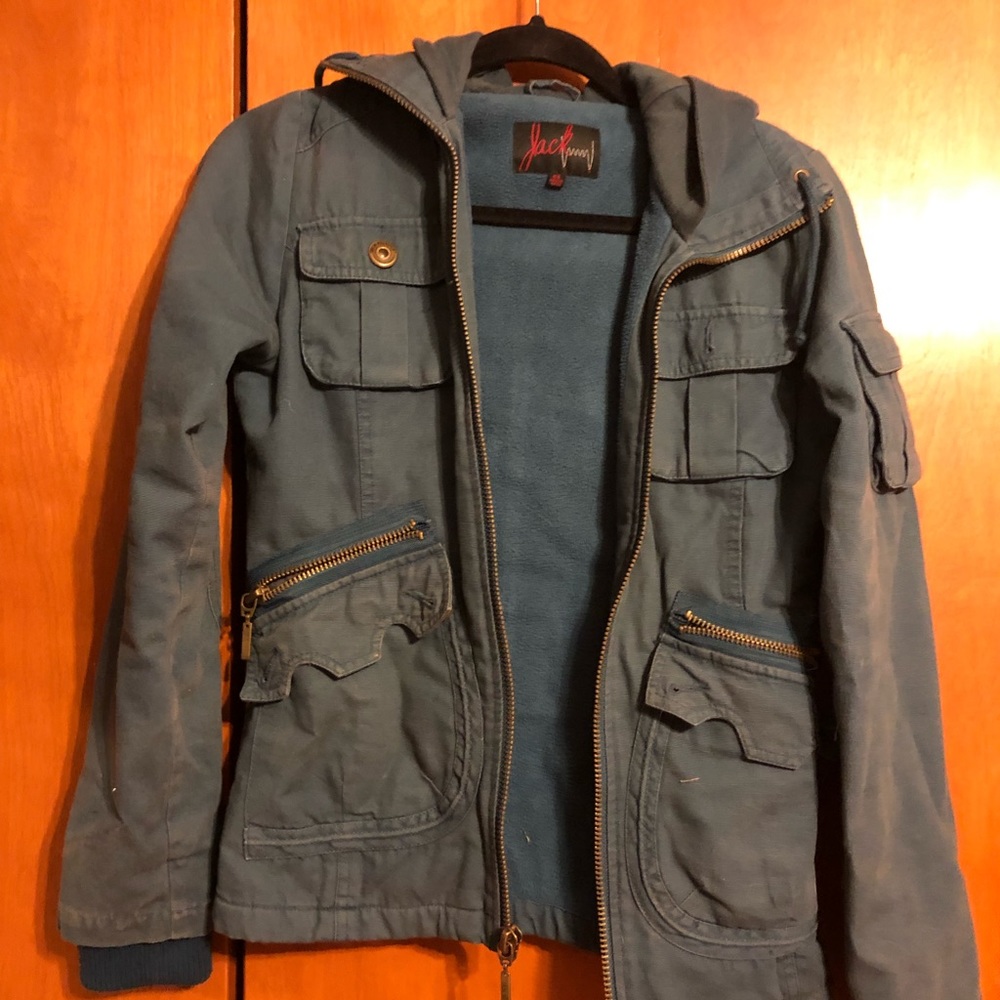 Blue jacket